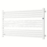 Kombinirani kupaonski radijator Hopa Stick Level u bijeloj sjajnoj boji, 55x120 cm.