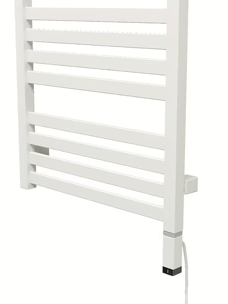 Bijela sjajna grijač za radijator House Level One pro za grijanje radijatora i sušenje ručnika