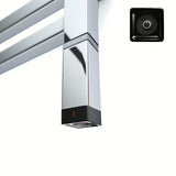 Grijač za Radijator House Level One u sjajnoj kromiranoj izvedbi snage 400 W.