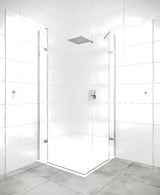 Pravokutna tuš kabina Hüppe Strike New 120 x 90 cm s prozirnim staklom i kromiranim profilima