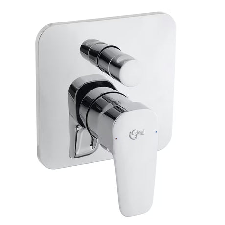 Podžbukna miješalica za tuš Ideal Standard Esla u krom izvedbi s preklopnikom