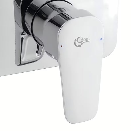 Podžbukna miješalica za tuš Ideal Standard Esla u krom izvedbi s preklopnikom