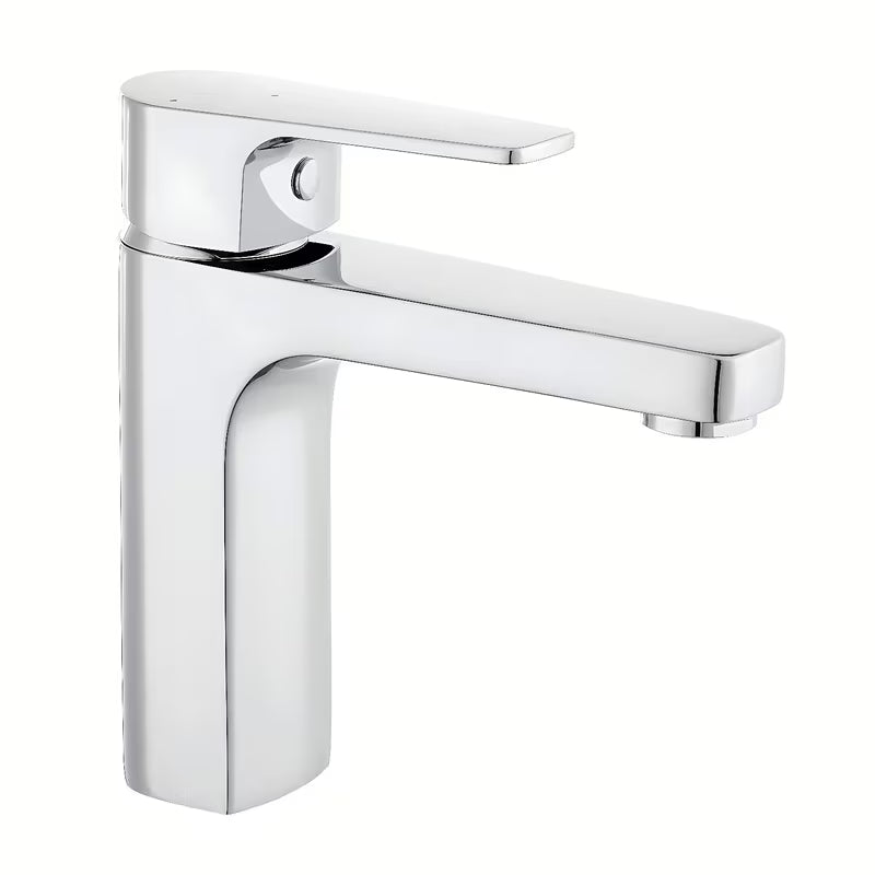 Krom miješalica za umivaonik Ideal Standard Esla s tehnologijom ColdStart i sjajnom, izdržljivom površinom.