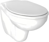 Bijeli viseća WC školjka Ideal Standard Eurovit s dubokim ispiranjem i tehnologijom BoxRim