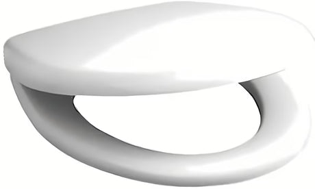 Bijela WC daska Ideal Standard Eurovit od duroplasta s inox šarkama