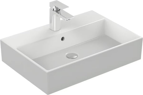 Ideal Standard Strada viseće četvrtasti umivaonik u bijeloj boji s otvorom pro za slavinu u sredini