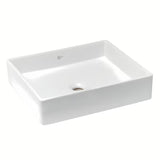 Bijeli keramički umivaonik na ploču Ideal Standard Strada 50 x 42 cm bez preljeva