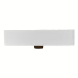 Bijeli keramički umivaonik na ploču Ideal Standard Strada 50 x 42 cm bez preljeva