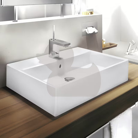 Ideal Standard Strada viseće četvrtasti umivaonik u bijeloj boji s otvorom pro za slavinu u sredini