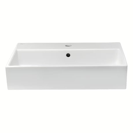 Bijeli viseći umivaonik Ideal Standard Strada 50x42 cm s preljevom i otvorom pro za slavinu u sredini.