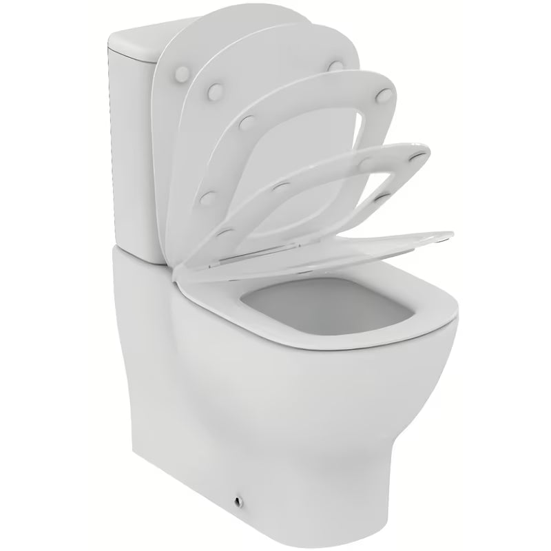 Ideal Standard Tesi WC kombi u bijeloj boji bez vodokotlića i bez WC deske