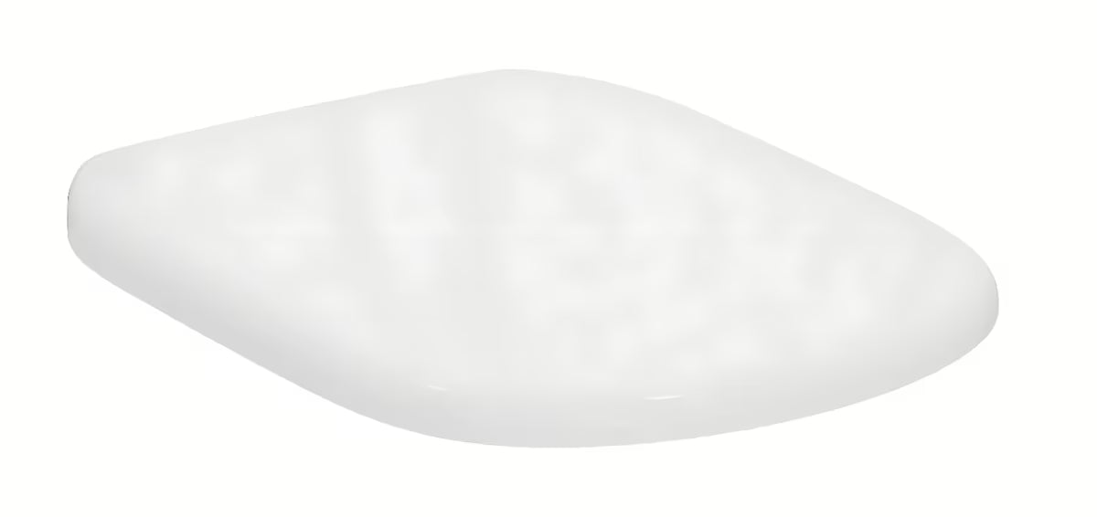 Bijela WC daska Ideal Standard Tesi od duroplasta sa sporim spuštanjem soft Close i wrapover dizajnom.