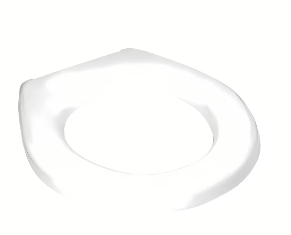 Bijelo duroplast WC daska Jika Baby bez poklopca s plastičnim šarkama i ručkama