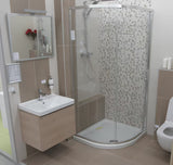 Viseća ormarić ispod umivaonika Jika Cubito u dekoru hrasta s ladicom s punim izvlačenjem