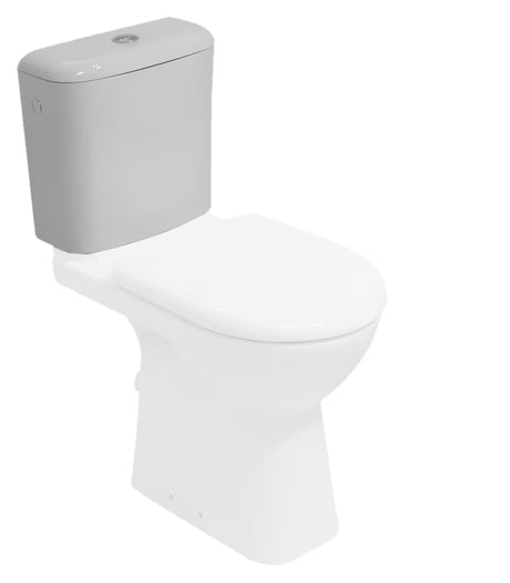 Bijeli WC školjke vodokotlić Jika Deep s donjim dovodom vode i DualFlush ispiranjem