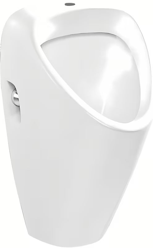 Bijeli pisoar Jika Golem s vanjskim dovodom u klasičnoj izvedbi