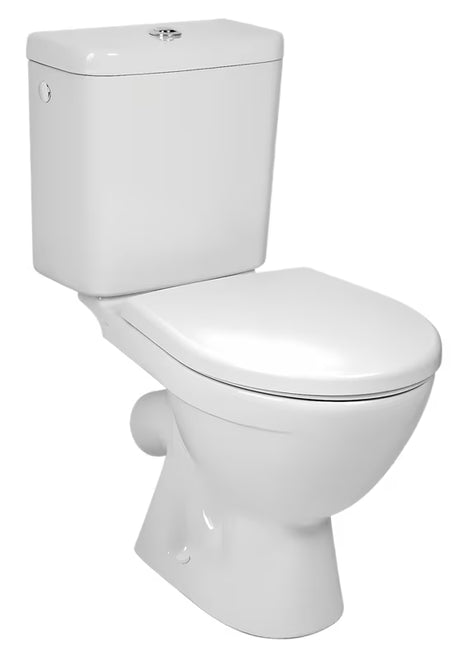 WC kombi Jika Lyra Plus u bijeloj boji s dubokim ispiranjem i DualFlush vodokotlićem