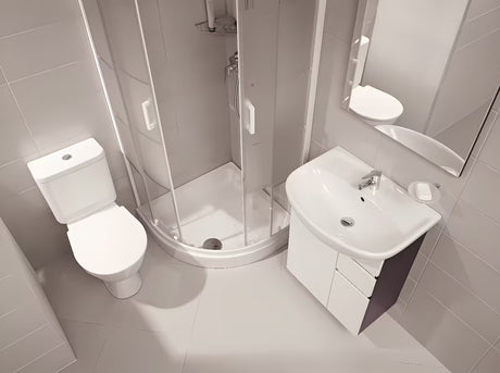 Bijeli WC kombi Jika Lyra Plus s dubokim ispiranjem i vodokotlićem s DualFlush.