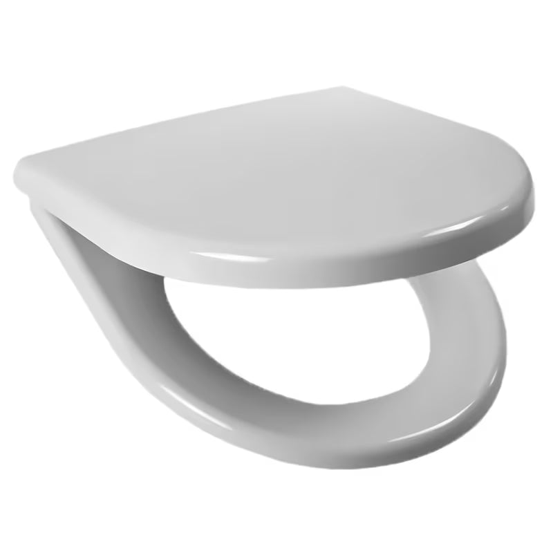 Bijele WC daska Jika Lyra Plus od duroplasta sa soft Close i plastičnim šarkama