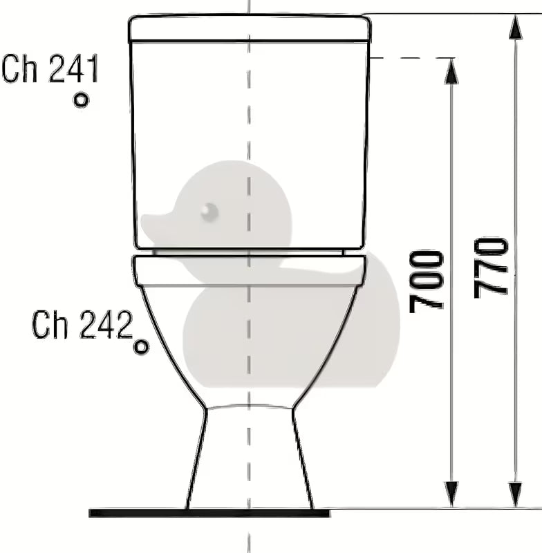 Bijeli kombi WC školjke Jika Lyra Plus s dubokim ispiranjem i vodokotlićem DualFlush