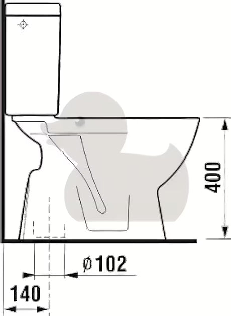 Bijeli kombi WC školjke Jika Lyra Plus s dubokim ispiranjem i vodokotlićem DualFlush