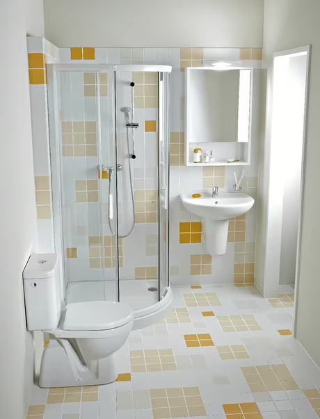 Bijeli kombi WC školjke Jika Lyra Plus s dubokim ispiranjem i vodokotlićem DualFlush