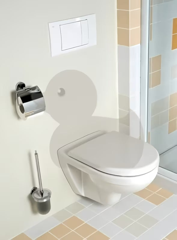 Bijeli viseća WC školjka Jika Lyra Plus s otvorenim ispiralnim rubom i glatkom keramičkom površinom.