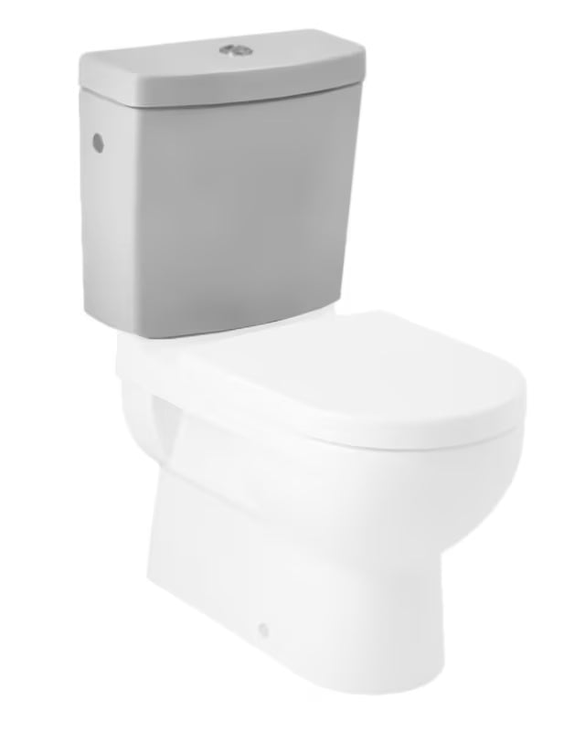 Bijeli WC školjke vodokotlić Jika Mio pro za kombi WC školjku s donjim dovodom vode i DualFlush ispiranjem 3/6 l.