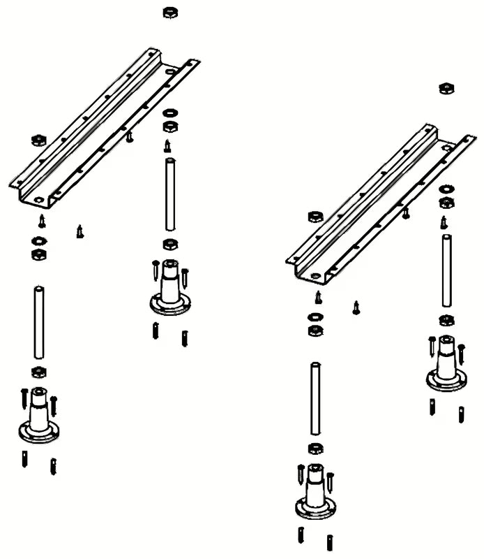 Noge Jika kao prikladan dodatak sanitarnoj opremi u kupaonici.