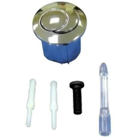 Zamjenski upravljački set DualFlush Jika pro keramičkog vodokotlića Lyra plus i Deep u krom izvedbi.