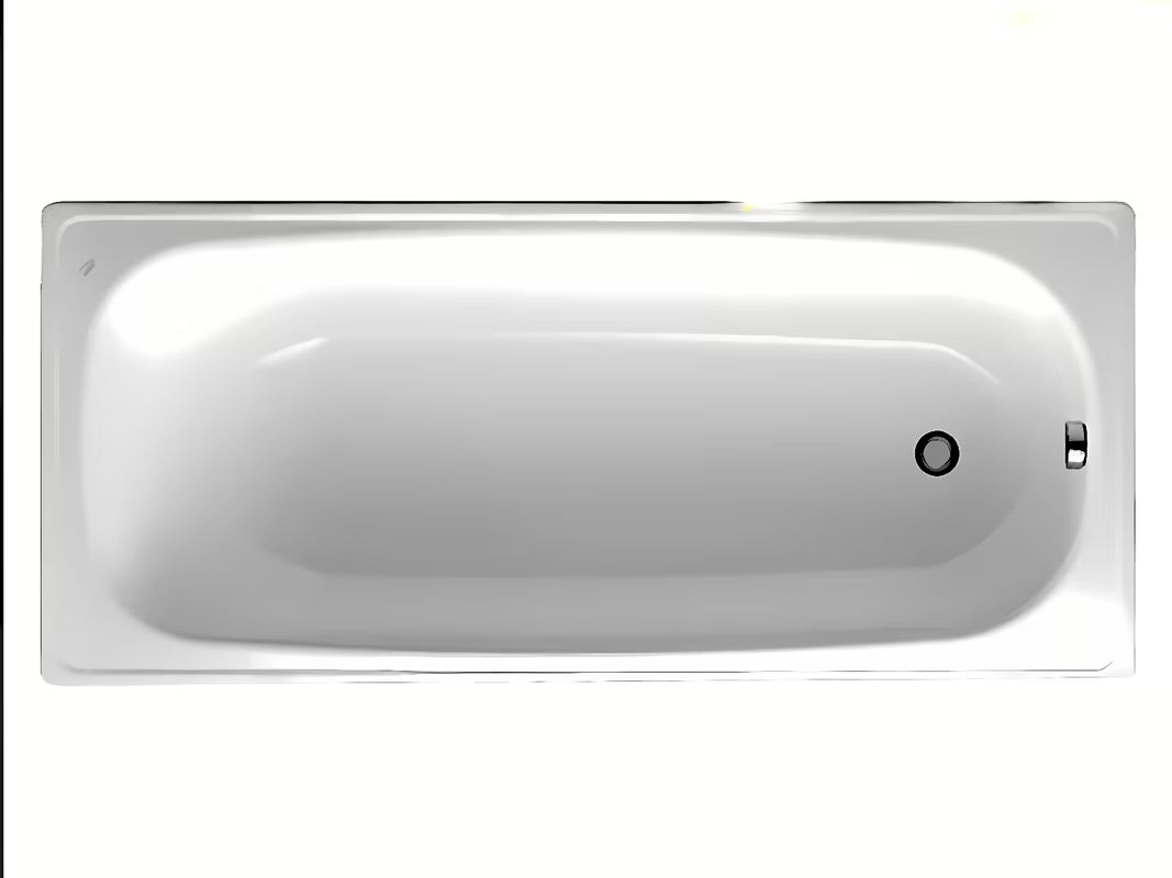 Pravokutna kada Jika Riga 160 x 70 cm od emajliranog čelika pro za manje kupaonice