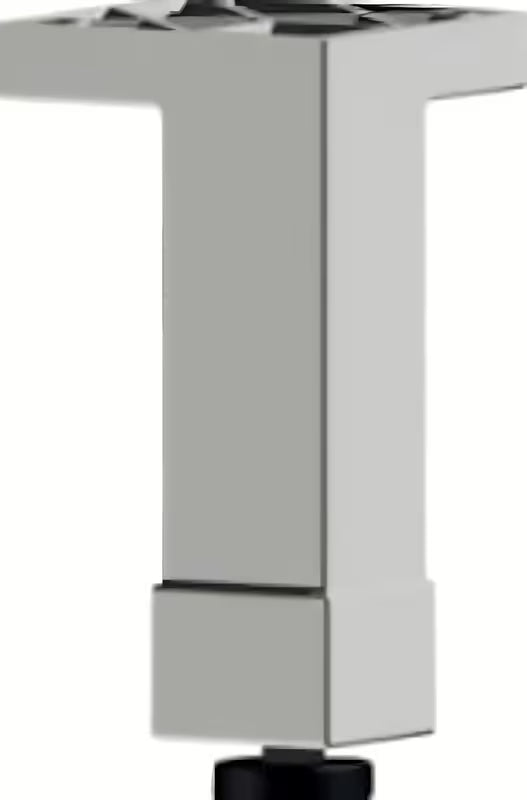 Kromirana noga za namještaj Jika Zeta kao stabilan oslonac za pro kupaonski ormarići i drugi namještaj.