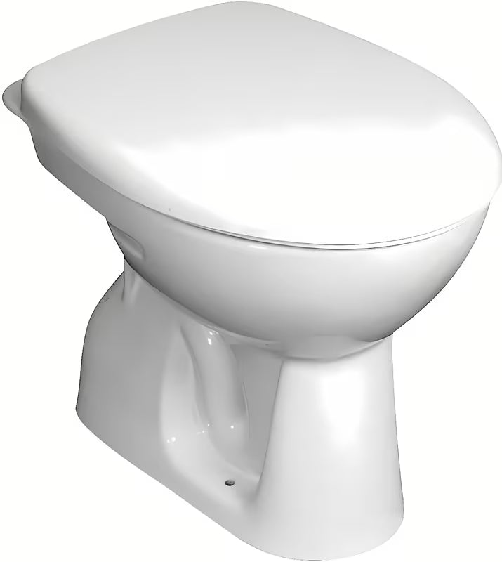 Stojeća WC Školjka Jika Zeta u bijeloj boji bez vodokotlića s dubokim ispiranjem