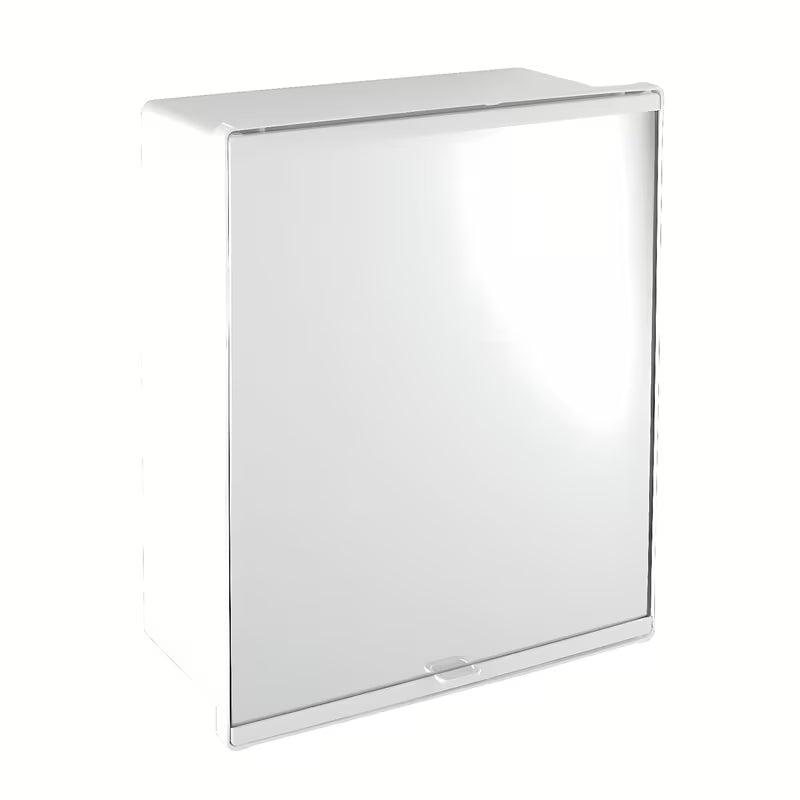 Bijela ormarić s ogledalom Jokey Juniorb 31,5 x 40 cm s policama i odlagališnim prostorom