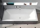 Pravokutna kada Kaldewei Cayono Duo 170x75 cm od emajliranog čelika sa središnjim odvodom