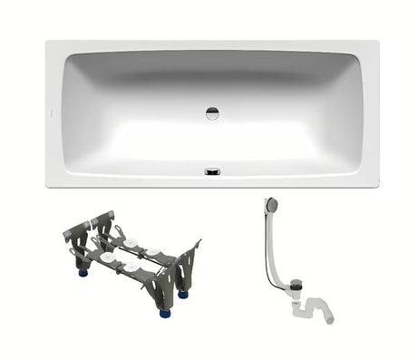 Pravokutna kada Kaldewei Cayono Duo 180x80 cm od emajliranog čelika u lijevoj i desnoj izvedbi