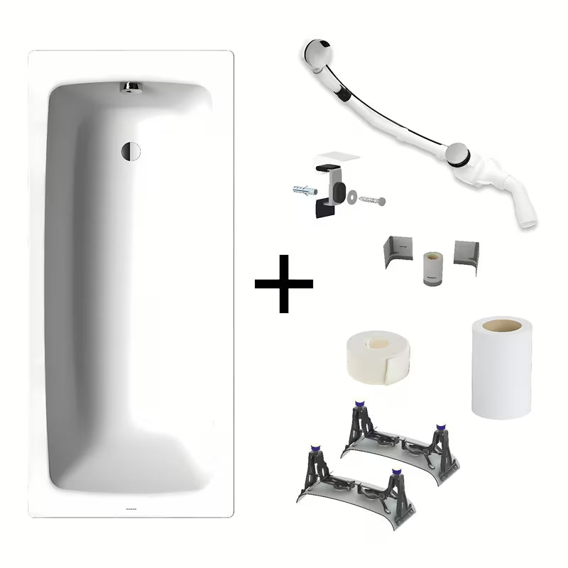 Pravokutna kada Kaldewei Cayono 160x70 cm od emajliranog čelika pro za lijevu i desnu izvedbu