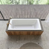 Pravokutna kada Kaldewei Cayono 160x70 cm od emajliranog čelika pro za lijevu i desnu izvedbu