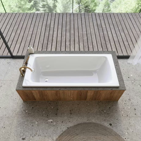 Pravokutna kada Kaldewei Cayono 160x70 cm od emajliranog čelika pro za lijevu i desnu izvedbu