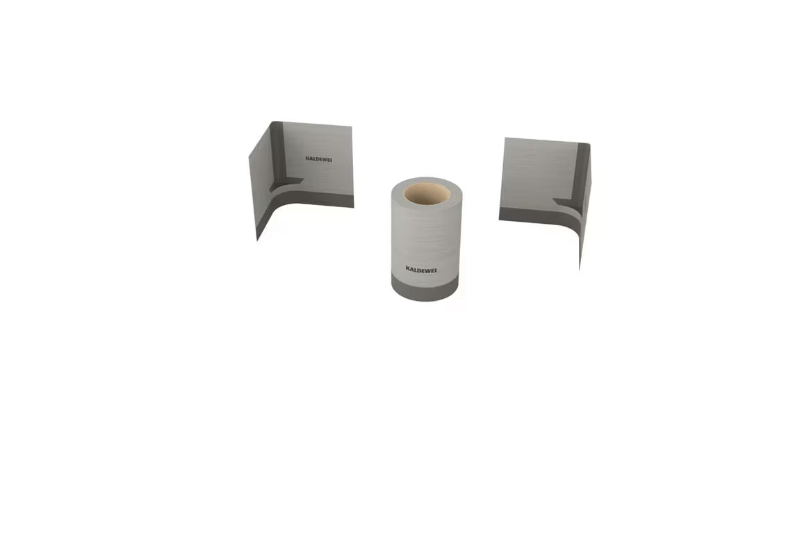 Pravokutna kada Kaldewei Cayono od emajliranog čelika s ravnim dnom, lijeva i desna izvedba, 1700x750 mm.