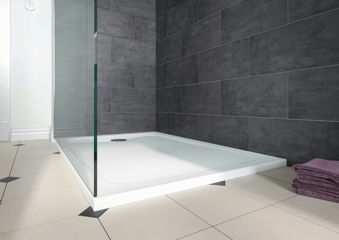 Pravokutna tuš kada Kaldewei Cayonoplan 120x90 cm u alpski bijeloj boji od emajliranog čelika.