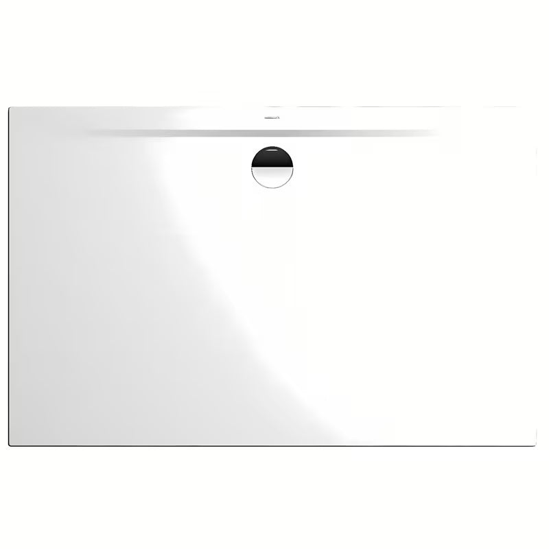 Bijela pravokutna tuš kada Kaldewei Superplan Zero 80x150 cm od emajliranog čelika