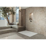 Bijela pravokutna tuš kada Kaldewei Superplan Zero 80x150 cm od emajliranog čelika