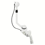 Kaldewei Comfort-Level odljevno preljevna garnitura za kadu u krom izvedbi, odvodno-preljevna garnitura produljena 725 mm.