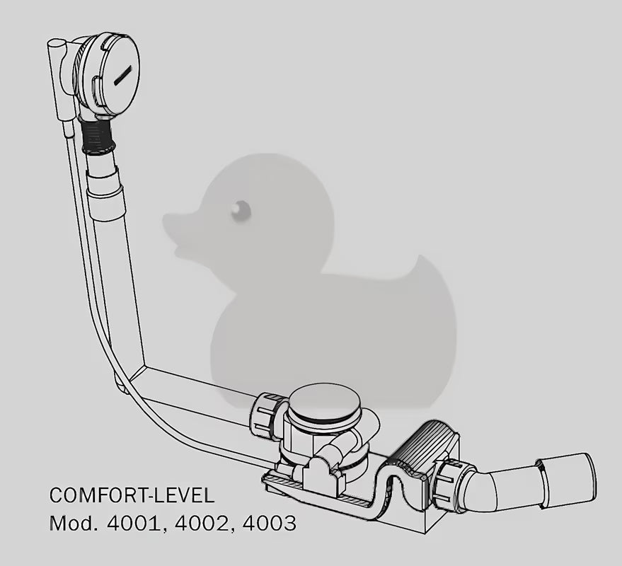 Odljevno preljevna Garnitura Za Kadu Kaldewei pro upravljanje odvodom kod kade
