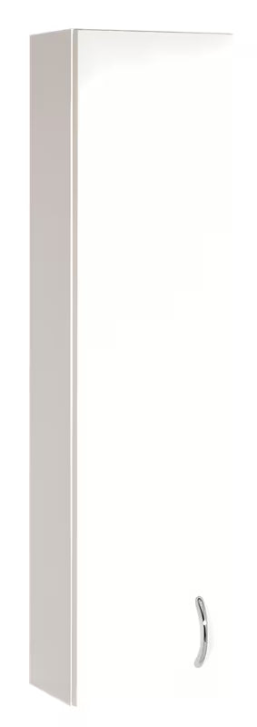 Bijela viseća kupaonski ormarić Keramia Pro 20x17,2x80 cm prikladna uz kratki ogledala