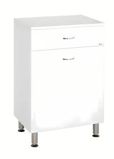 Bijela kupaonski ormarić Keramia Pro s uklonjivom žičanom košarom za rublje