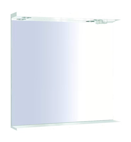 Keramia Pro pravokutno LED ogledalo 80x80 cm u bijelom okviru sa zaštitom IP44, vertikalna orijentacija.