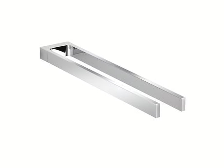 Kromirani zidni s dvije ručke držač ručnika Keuco Edition 11 modernog dizajna