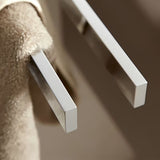 Kromirani zidni s dvije ručke držač ručnika Keuco Edition 11 modernog dizajna